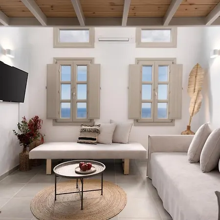 Villa Flora-8 Min Walk From Fira